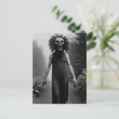 Seltsames Bizarre Monster Halloween Postkarte (Stehend Vorderseite)