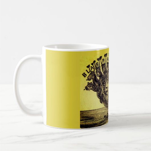 Seltsames Buch der Enthüllung Tasse der Bestie (Links)