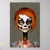 Seltsames Foto von Toten | Art der AI Poster (Vorne)