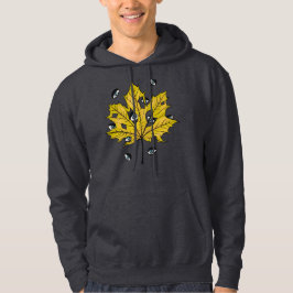 Seltsames Halloween Botanische Kunst Hoodie