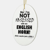 Seltsames Horn Keramikornament (Links)