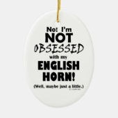 Seltsames Horn Keramikornament (Vorne)