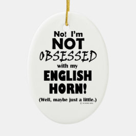 Seltsames Horn Keramikornament