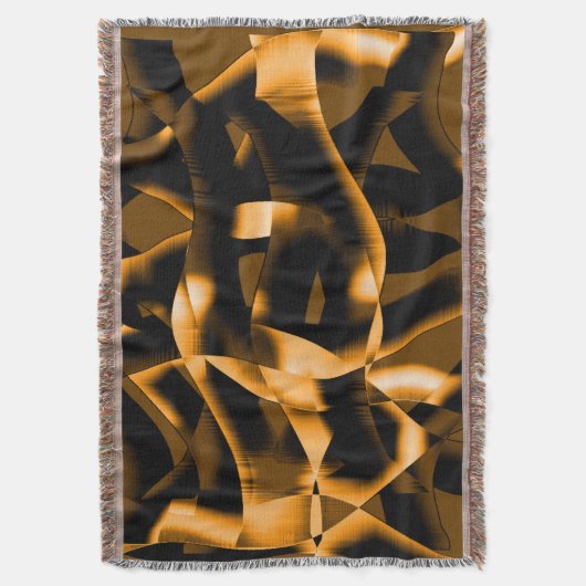 Seltsames Medley verbrannter Bänder, orange und sc Decke (Vorderseite Vertikal)