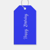 Seltsames Meer Geschenkanhänger (Rückseite)