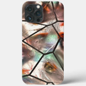 Seltsames Mosaik aus gefärbter und Perlglasstruktu Case-Mate iPhone Hülle (Rückseite)