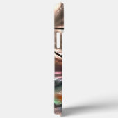 Seltsames Mosaik aus gefärbter und Perlglasstruktu Case-Mate iPhone Hülle (Rückseite / Rechts)