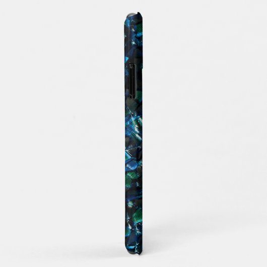 Seltsames Mosaik über dunklem Hintergrund und hell Case-Mate iPhone Hülle (Hinten/Rechts)