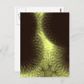 seltsames Mysterium 576 abstrakte Kunst Postkarte (Vorne/Hinten)