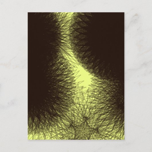 seltsames Mysterium 576 abstrakte Kunst Postkarte (Vorderseite)