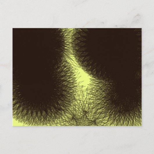 seltsames Mysterium 576 abstrakte Kunst Postkarte (Vorderseite)