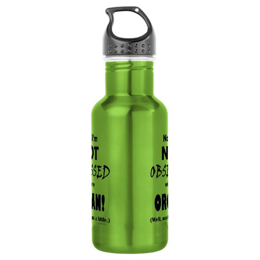 Seltsames Organ Edelstahlflasche (Rückseite)