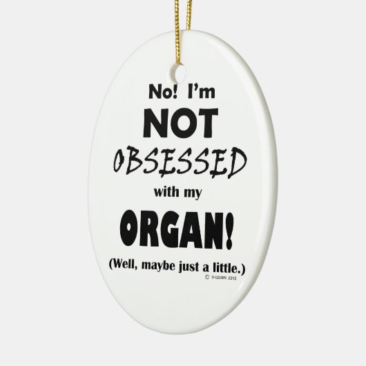 Seltsames Organ Keramik Ornament (Links)