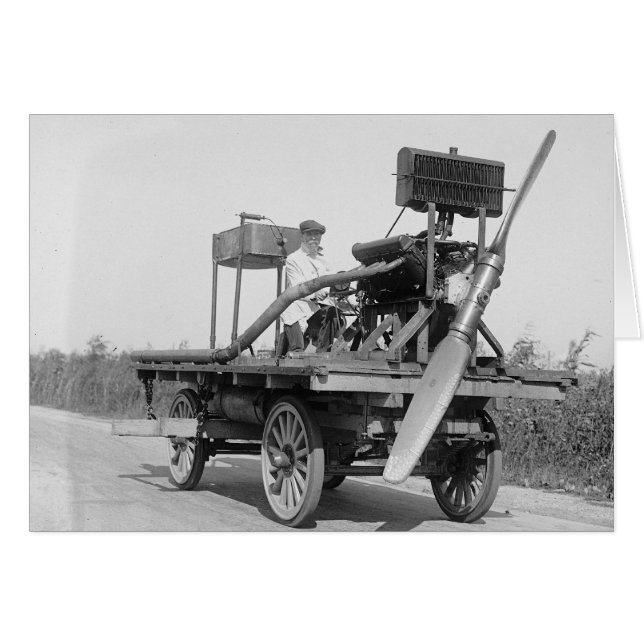 Seltsames Propellerfahrzeug, 1922 (Vorderseite (Horizontal))