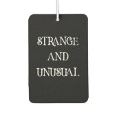 Seltsames und ungewöhnliches Gothic-Design Autolufterfrischer (Vorderseite)