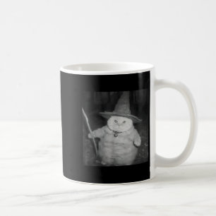 Seltsames Zauberkatzen-Meme-Shirt _ Vintage Soky D Kaffeetasse