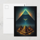 SeltsamesÄgypten 5 Postkarte (Vorne/Hinten)