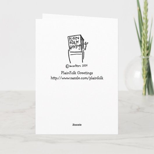 Seltsamkeit Karte (Rückseite)