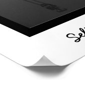 Seltzer Fine Art Photography Poster (Ecke)