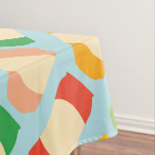 Seltzer Soda Cans Gemusterter Illustrierter Sommer Tischdecke (Beispiel)