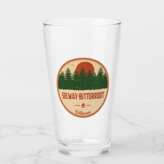 Selway-Bitterroot Wilderness Montana Idaho Glas (Vorderseite)