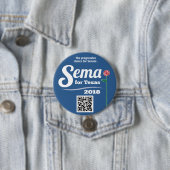 Sema für Texas 2018 3" Knopf Button (Beispiel)
