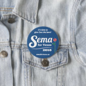 Sema für Texas 2018 3" Knopf Button (Beispiel)
