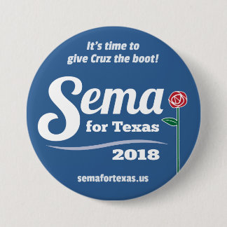 Sema für Texas 2018 3" Knopf Button