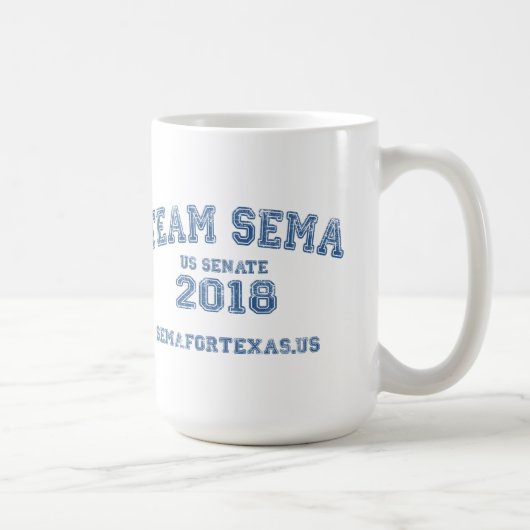 Sema für Texas 2018 - TEAM SEMA Kaffeetasse (Rechts)