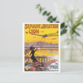 Semaine D' Aviation de Lyon Postkarte (Stehend Vorderseite)