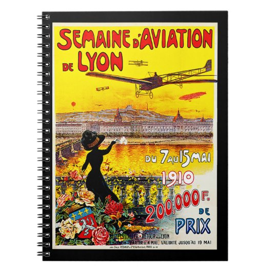 Semaine d'Aviation De Lyon Notizblock (Vorderseite)