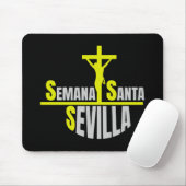 Semana Santa Sevilla – Diseño Religioso Inspirador Mousepad (Mit Mouse)