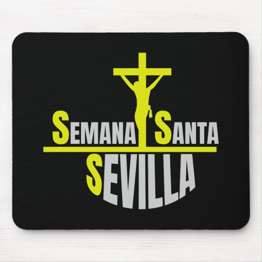 Semana Santa Sevilla – Diseño Religioso Inspirador Mousepad (Vorne)