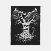 Sematary Merch. Entwerfen eines Geisterbaums. Spuk Fleecedecke (Vorderseite)