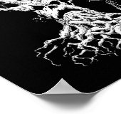 Sematary Merch. Entwerfen eines Geisterbaums. Spuk Poster (Ecke)