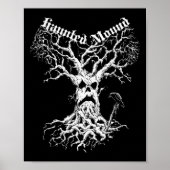 Sematary Merch. Entwerfen eines Geisterbaums. Spuk Poster (Vorne)