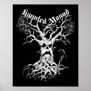 Sematary Merch. Entwerfen eines Geisterbaums. Spuk Poster
