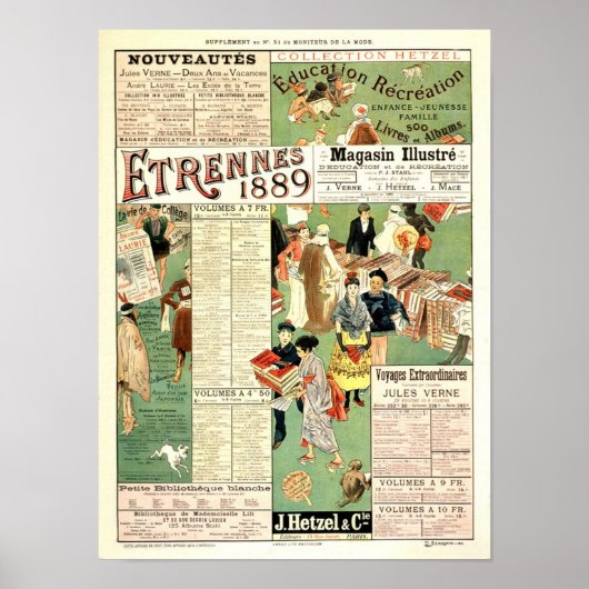 Semeghini Defendi 1889 Vintage French Advertising Poster (Vorne)