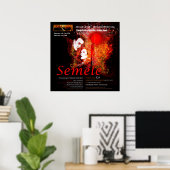 Semele-Poster30x30 Poster (Heimbüro)