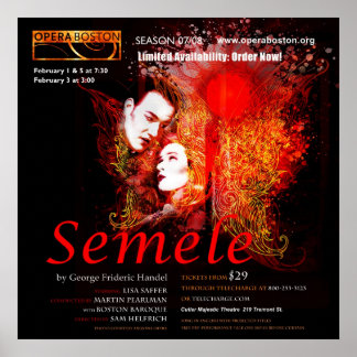 Semele-Poster30x30 Poster