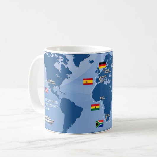 Semester an Seefall-Tasse 2018 Kaffeetasse (Vorderseite Links)