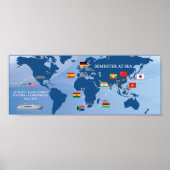 Semester At Sea Fall 2018 Poster (Vorne)