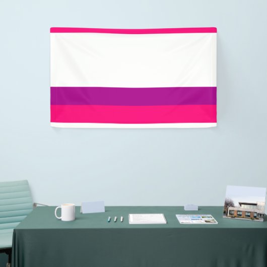 Semi Bisexual Pride Flag  Banner (Messeveranstaltung)