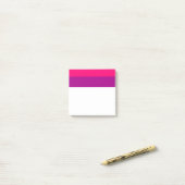 Semi Bisexual Pride Flag  Post-it Klebezettel (Auf Schreibtisch)