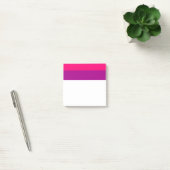 Semi Bisexual Pride Flag  Post-it Klebezettel (Büro)
