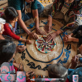 Semi Circle Geschenkpapier Set