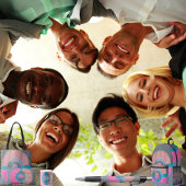 Semi Circle Geschenkpapier Set