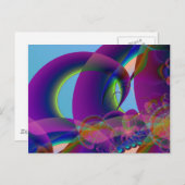 Semi-Circle-Postkarte Postkarte (Vorne/Hinten)