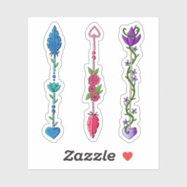 Semi Colon Arrows Aufkleber