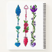 Semi Colon Arrows Notizblock (Rückseite)